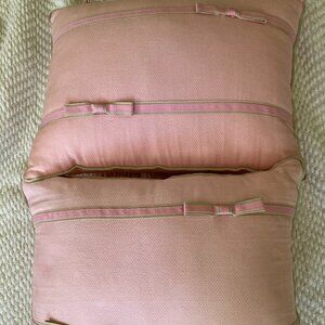 PRE OWNED TWO LILLY PULITZER TOSS PILLOWS